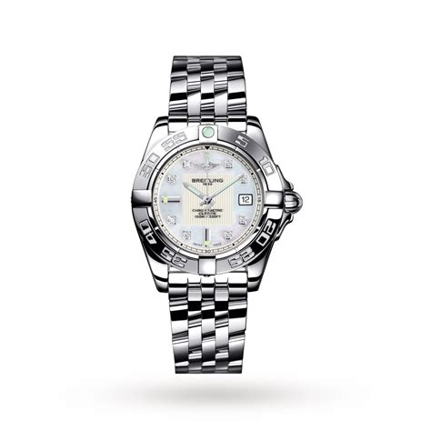 horloge breitling dames|breitling galactic women's watch.